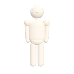 The Fink figure from the front
